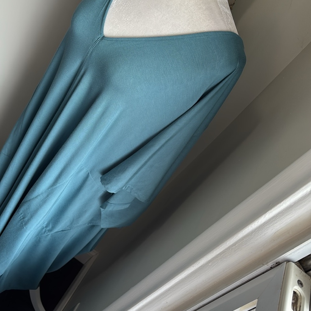 Ava & Viv Teal Maxi Dress - Picture 4 of 11